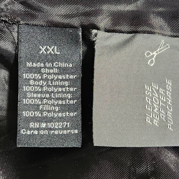 Apt 9 gray puffer coat soft  XXL - Picture 10 of 11